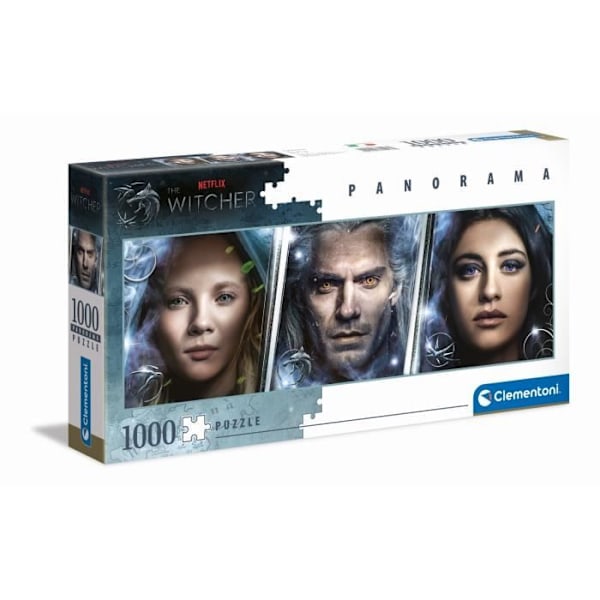 Clementoni - Panoramapussel 1000 bitar - The Witcher