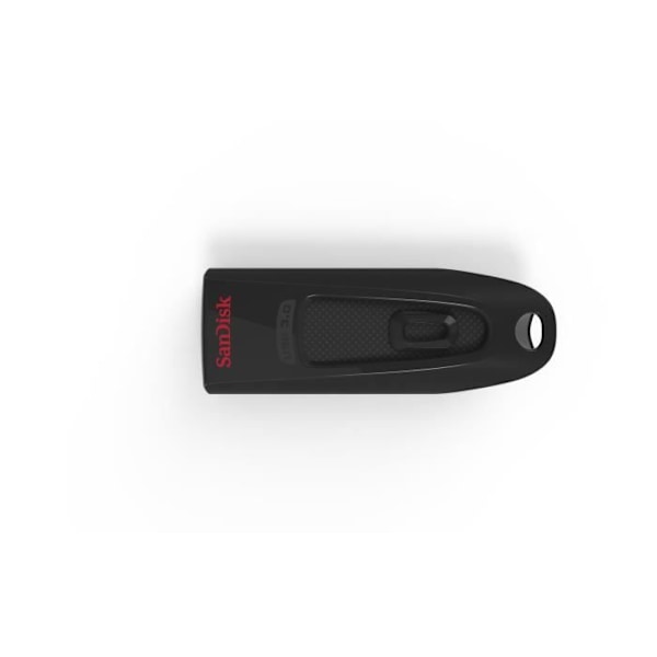 USB nøgle - SANDISK - Ultra® USB 3.0 256GB - Høj ydeevne - Sort