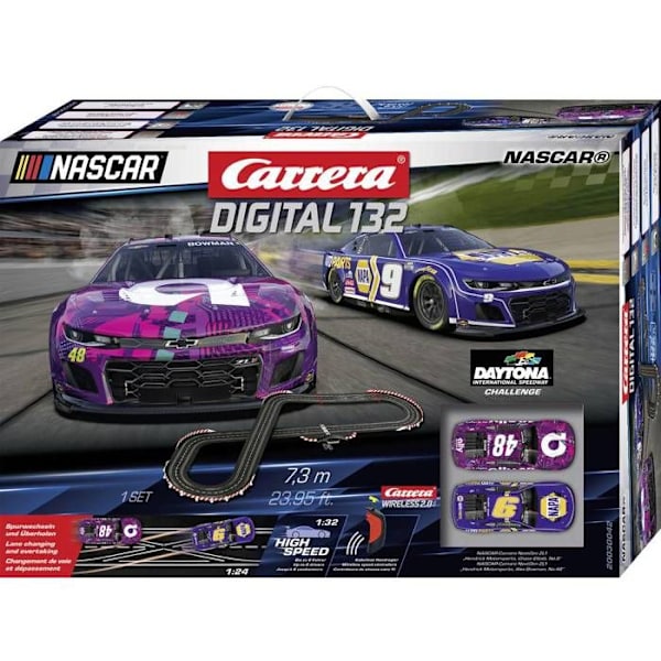 Carrera 20030042 DIGITAL 132 NASCAR Daytona Challenge -aloittelijasetti
