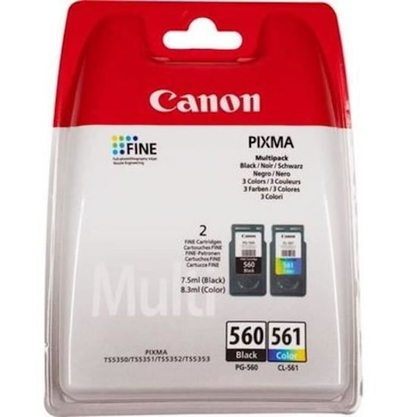 Multifunktionsprinter - CANON PIXMA TS5350a - Kontor- og fotoinkjet - Farve - WIFI - Sort