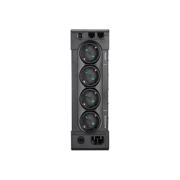 Eaton Ellipse PRO 850 Inverter AC 230 V 510 Watt 850 VA 9 Ah USB udgangsstik: 4 2U 19" Sort