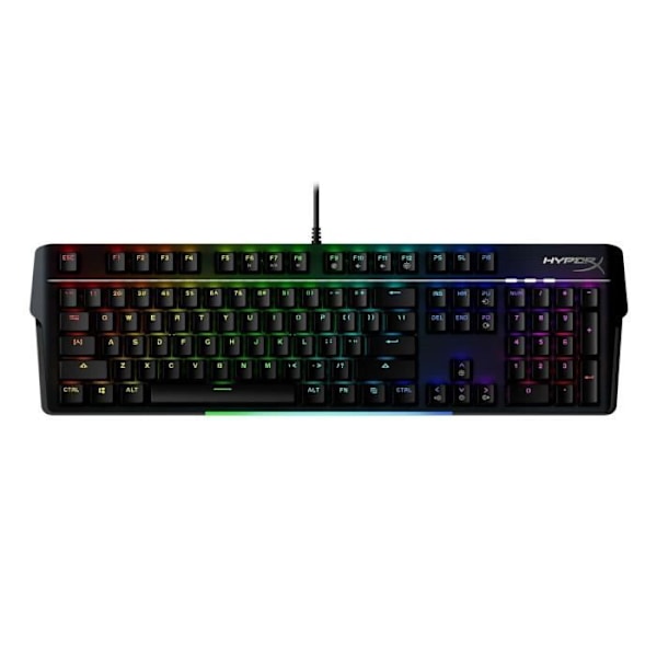 Mekanisk tastatur - Hyperx - Alloy MKW100 - RGB belysning - QWERTY - Sort Sort