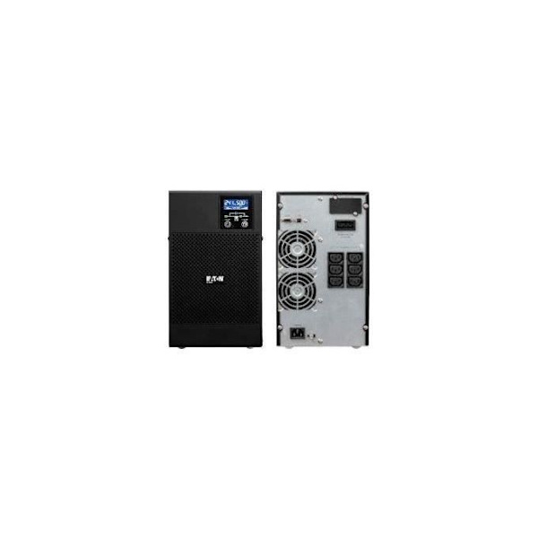 Eaton 9E 2000I kaksoismuunnos (online) 2000 VA 1600 W 6 AC lähtö(ä) musta