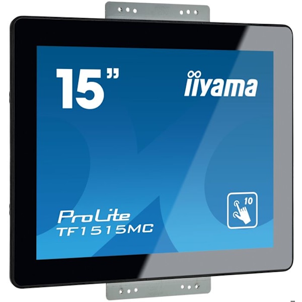 Berøringsskærm - iiyama - TF1515MC-B2 - 15 tommer - 10 punkter - 1024 x 768 - Sort