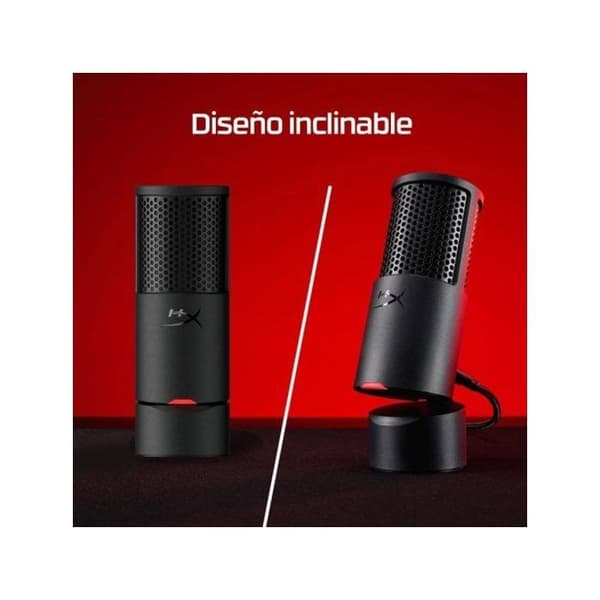 HyperX Solocast 2 USB gamingmikrofon med kardioidupptagning, svart med 2 m kabel