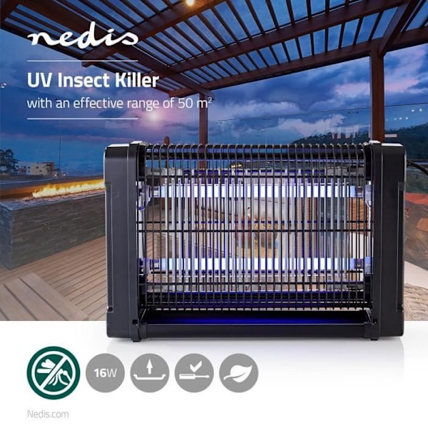 Hyönteislampun ansa 16W