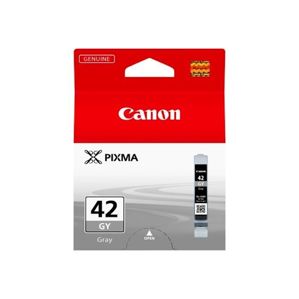 Tint patron - CANON - CLI-42GY - 13 ml - Grå ved farvning - ChromaLife100+