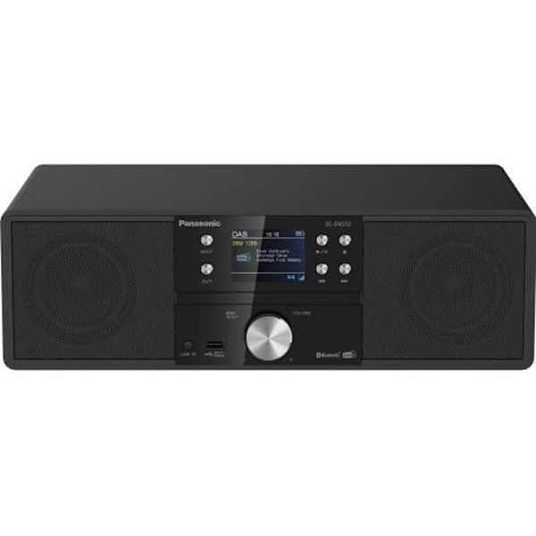 PANASONIC Mikrohifijärjestelmä SC-DM202EG-K musta