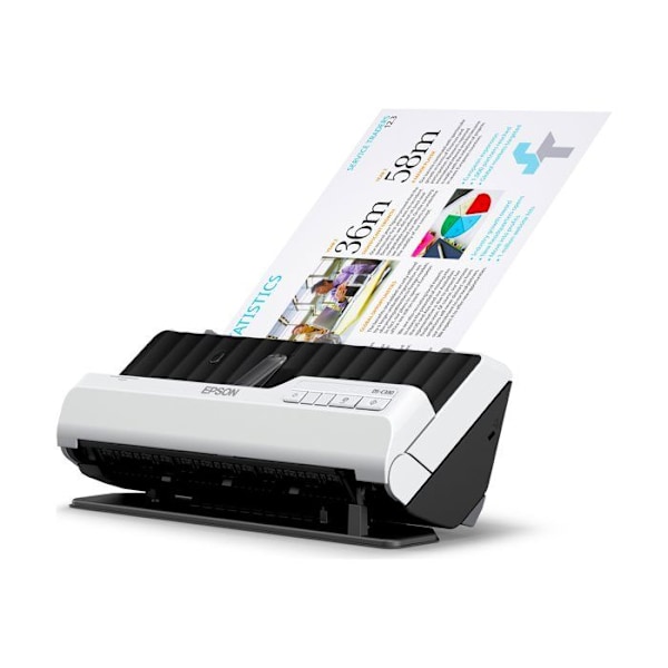 Epson DS-C330 - scanner med eld Svart, Vit