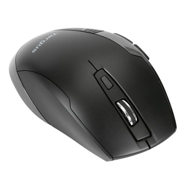 Trådløs mus - Targus - AMW584GL - Ergonomisk - 1600 dpi - Sort