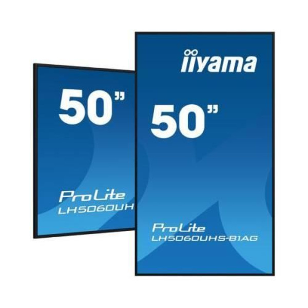 Takket være dens lysstyrke på 500cd/m² og dens kontrastforhold på 1200:1 er de viste billeder meget klare og professionelle.