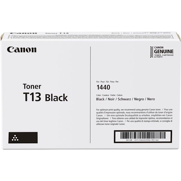Canon T13 musta