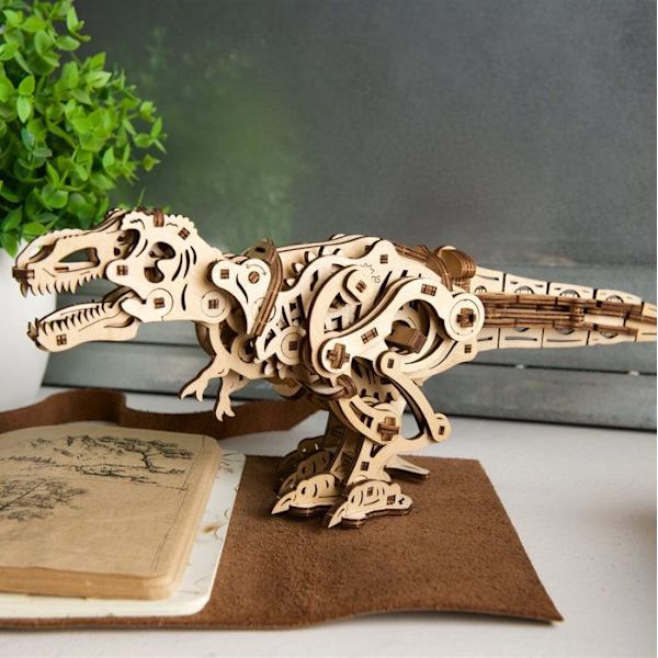 Tyrannosaurus Rex - Ugears - 3D puslespil i træ