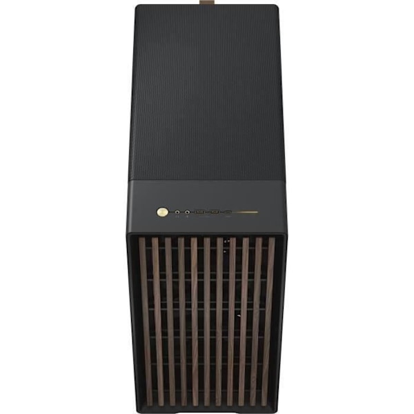 PC-kotelo - FRACTAL DESIGN - North XL Charcoal Black TG Dark - FD-C-NOR1X-02 - E-ATX - Tyylikäs puu- ja metalliseossuunnittelu