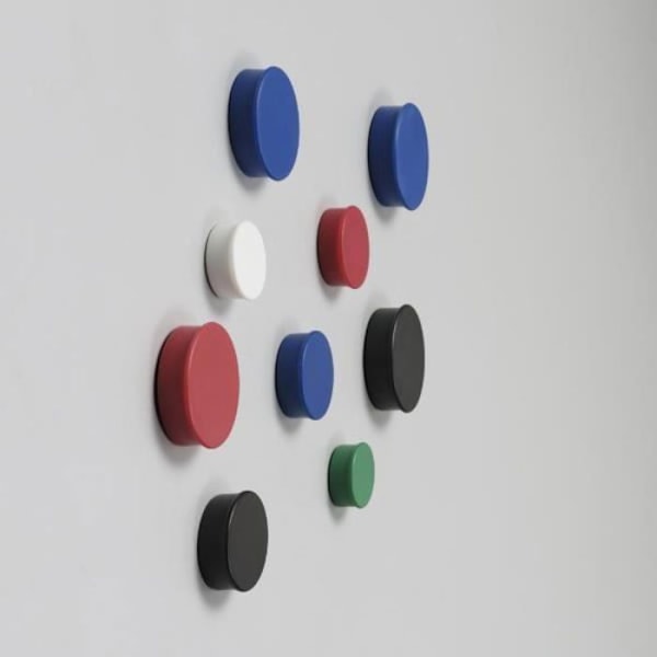 Nobo Magnets 30 mm musta läpipainopakkaus (4)