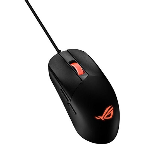 Pelihiiri - ASUS - ROG Strix Impact III - 12000 DPI - 5 ohjelmoitavaa painiketta - kaksipuolinen musta