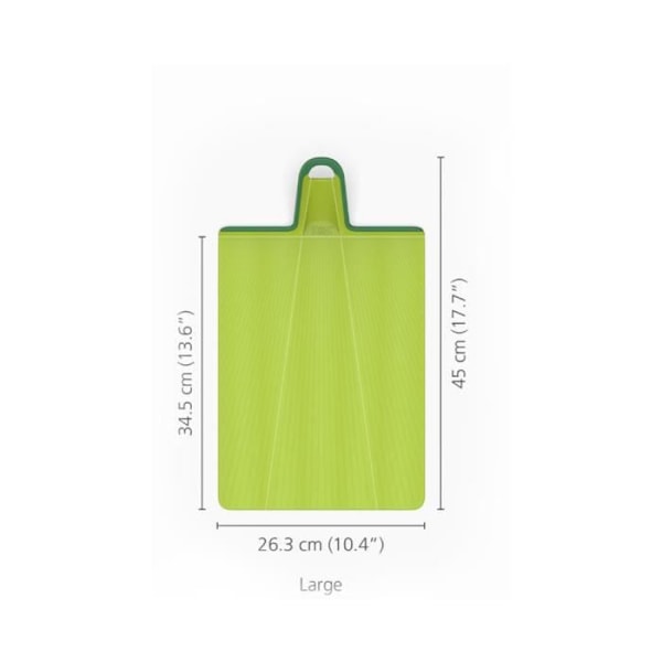 Skärbräda - Joseph Joseph - Chop2Pot Plus - Fällbar - Grön - Halkfri Grön