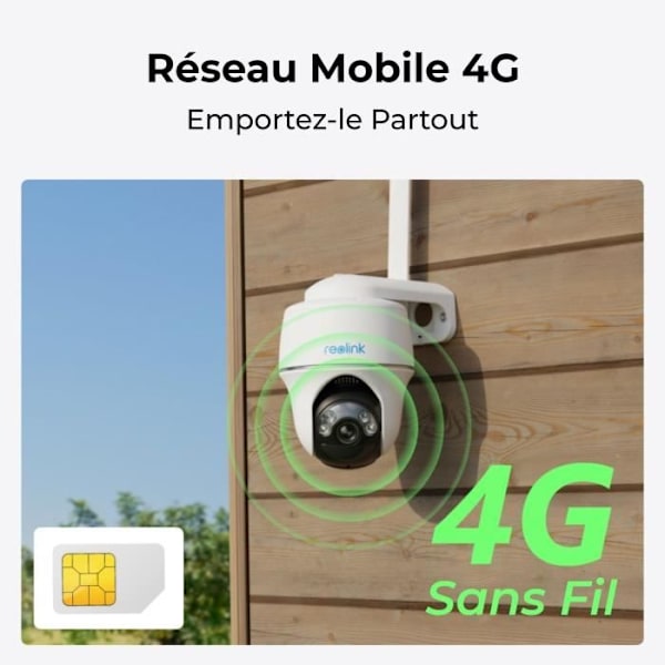 Utomhuskamera - REOLINK - G430 - Vit Vit