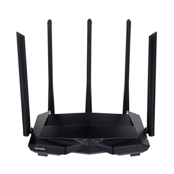 Tenda Dual-Band Gigabit Ethernet trådløs router (2,4 GHz / 5 GHz) Sort - AC11 Sort