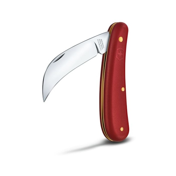 Victorinox M oksasakset, kestävä nylonkahva. Paino 80 gr, punainen väri. 1,9301.