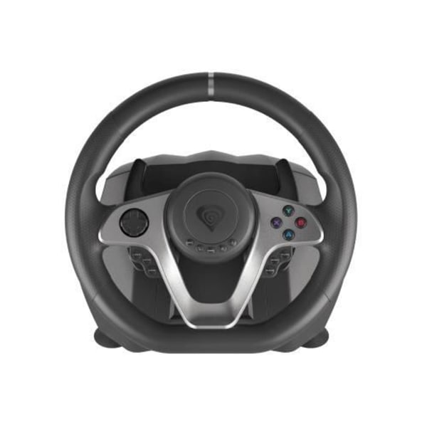 Volant USB - GENESIS - Seaborg 400 - Musta, Hopea - Yhteensopiva Nintendo Switch - Polkimet mukana Sort, Sølv