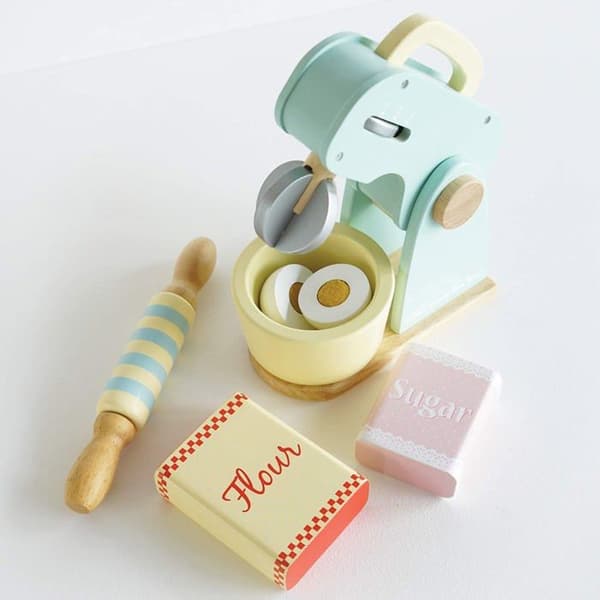 Matlagningsspel - LE TOY VAN - Honeybake Mixer Set - Barn - Blandat - 3 år - Brun - Grön brun