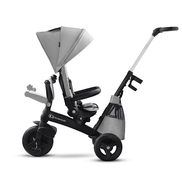 Trike evolverende KINDERKRAFT EASYTWIST Grå - 3 hjul - Letvægts og holdbar grå