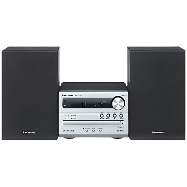 PANASONIC SC-PM250 mikrosystem - CD-spelare - 20W - Silver Silver