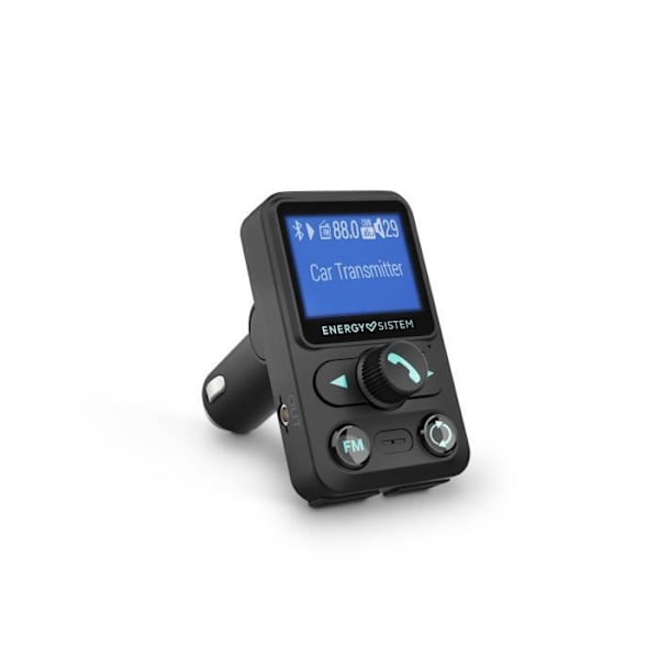 FM-sändare för bil Energy Sistem Car FM Xtra (Bluetooth, microSD, USB MP3, mappnavigering, röstassistent)