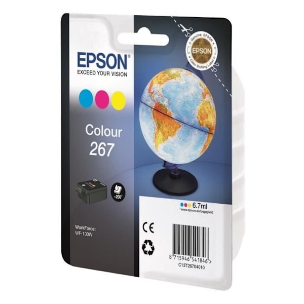 Epson Monoblock 3 värikasetti Globe 267