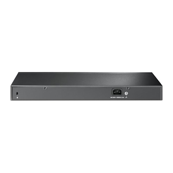 TP-LINK JetStream TL-SL1218P - V1 - Ohanterad switch - 16x10/100 (PoE+) - Rackmonterbar - PoE+ (150 W) Svart