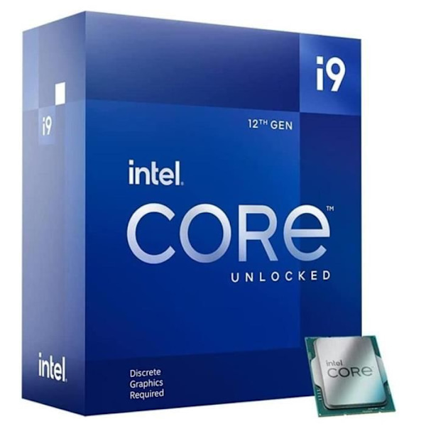 Processor - INTEL Core i9-12900KF - 16 kerner (8P+8E) - Sokkel LGA1700 - 600 Series Chipset - TDP125W (BX8071512900KF)