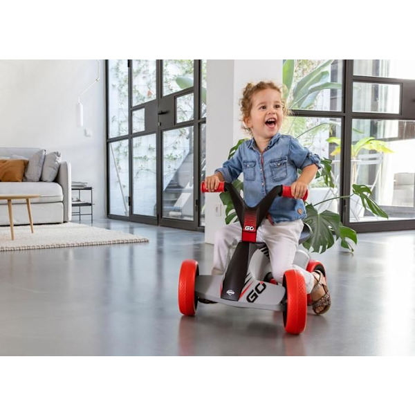 Skaalautuva teline lapsille - BERG GO² SparX Red - Musta - Polypropeeni - Alkaen 12 kk sort