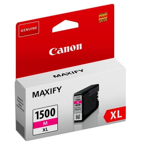 Canon PGI-1500XL mustepatruuna - Magenta - XL - Riittoisa - Jopa 780 sivua