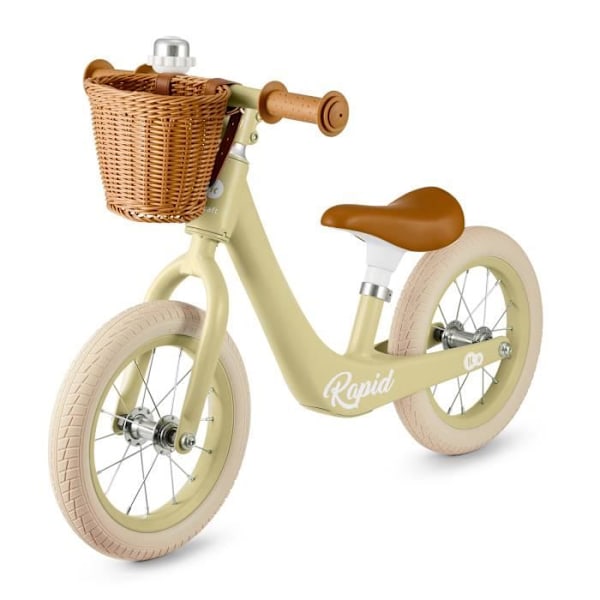 Kinderkraft Draisienne retro RAPID 2 med tillbehör Grön