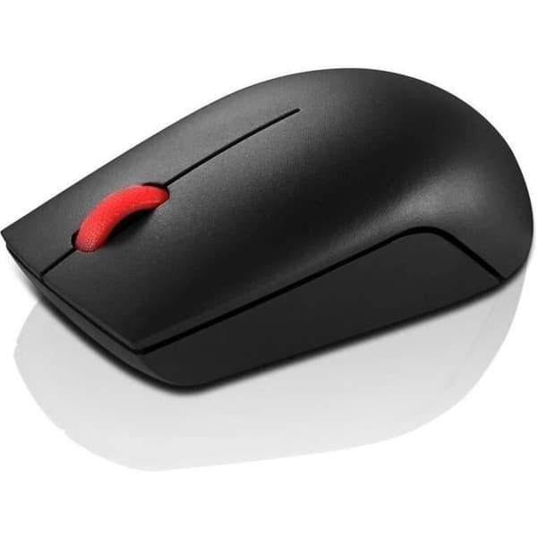 Lenovo Essential Optical Mouse - Trådlös - Svart - 1000 dpi Svart
