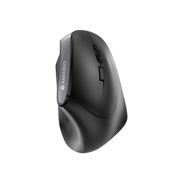 CHERRY MW 4500 vertikal mus - Ergonomisk - Trådløs - 6 knapper - Infrarød Sort