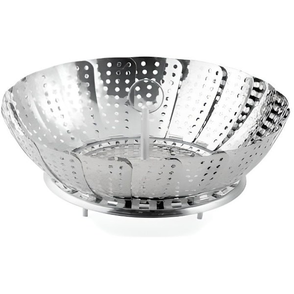 Höyrytyskori - WEIS - Marguerite - Ruostumaton teräs - 24 cm - Ei konepesun kestävä