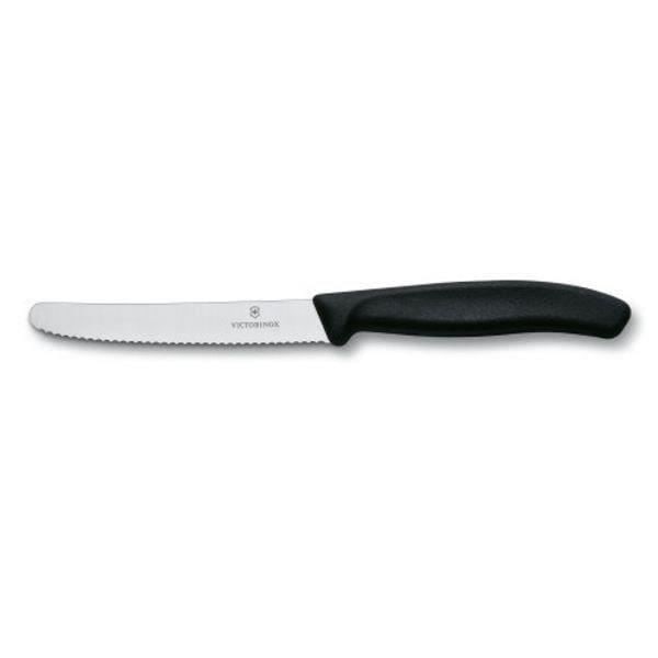 Pöytöveitset tai tomaatti VICTORINOX SwissClassic - 10 cm - Musta sort