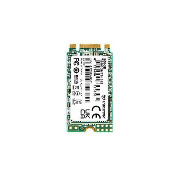 TRANSCEND 425S M.2 500 GB SERIAL ATA III 3D NAND (TS500GMTS425S)