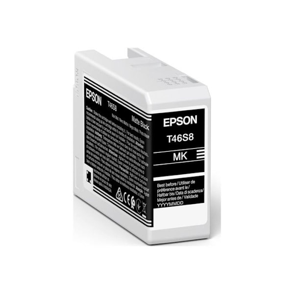 Epson T46S8 - matta musta - orig