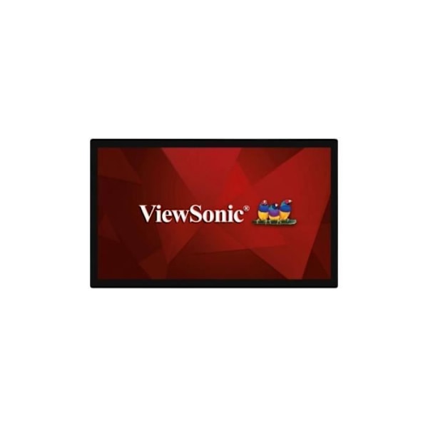 32" Viewsonic TD3207 Sort 16:9 FHD 10-punkts kapacitiv berøringsskærm IP54 5ms 450 cd/m2 24/7 HDMI DP USB Hp:2x2w Multi-screen tilpasningsdygtig