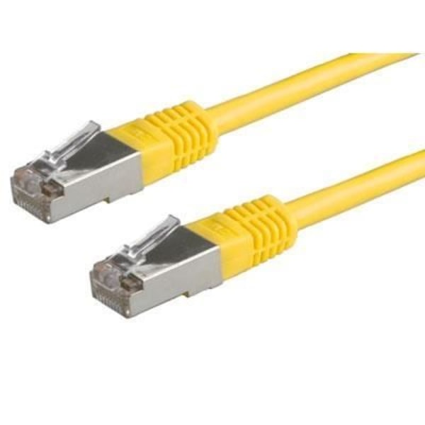 ROLINE FTP CAT 5e liitäntäkaapeli - 3m - RJ-45 (M) - RJ-45 (M) - Keltainen