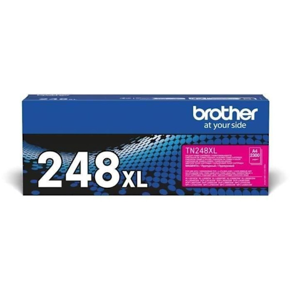 Brother TN248XLM suurikapasiteettinen magenta väriaine - 2300 sivua