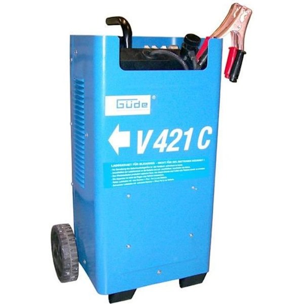 AkkuLaturi - Güde - V 421 C - 12/24 Volt - Kuljetettava pyörillä - 60 Ampeeria