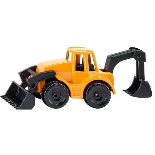 Siku rendegraver 8,6 cm trykstøbt 1:87 gul