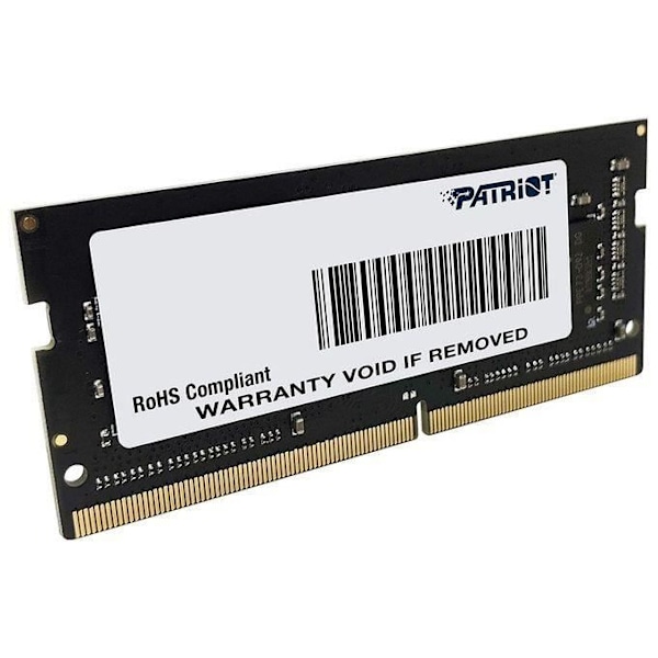 Patriot Memory Signature Series SODIMM DDR4 2666 MHz PC4-21300 8GB (1x8GB) C19-muistimoduuli - PSD48G266681S