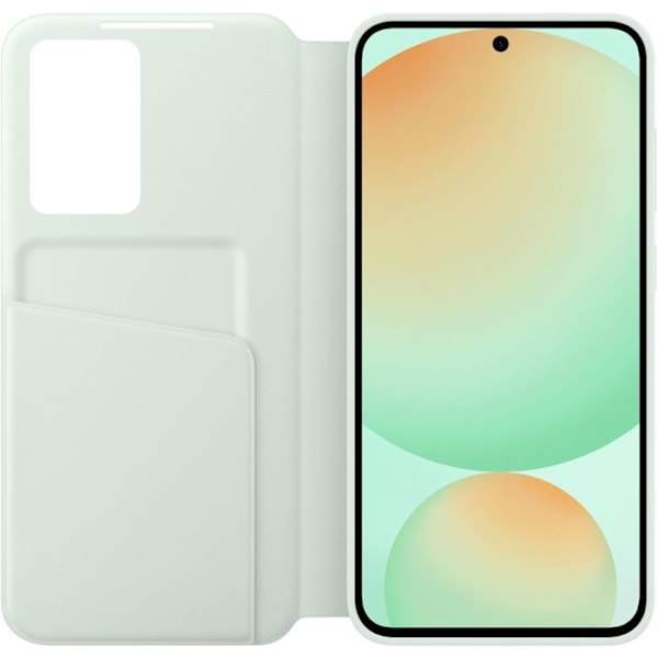 Smartphone etui - Samsung - Galaxy S24 FE - Mint - Fuld beskyttelse - Smart View vindue mynta