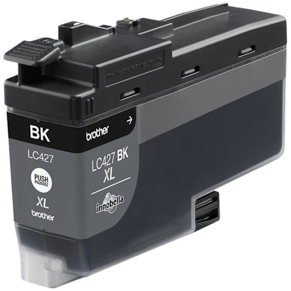 Blækpatron - BROTHER - LC427XLBK - Sort - 6000 sider - Kompatibel med MFC-J6955DW, HL-J6010DW