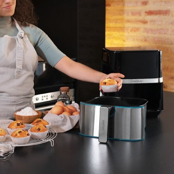 Cecotec Öljytön friteuse Cecofry Full Inox 5500 Pro Rustfrit stål